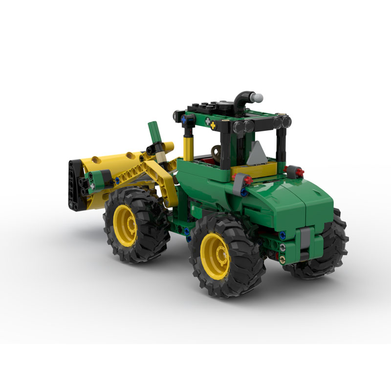 Urban Farming For Kids - MOC-130884 Urban Farm Frontlader-Bulldozer-Bausteinmodell, 316 Teile,