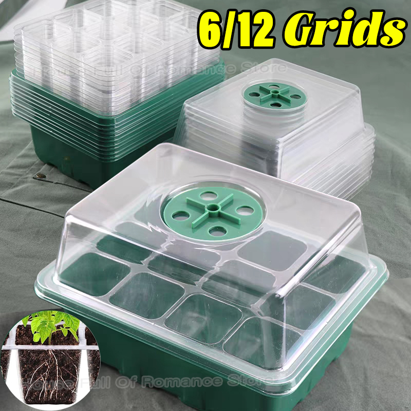 Dome Propagation Kit - Anzuchtschalen-Set für Pflanzenanzucht mit verstellbarer Feuchtigkeitskuppel