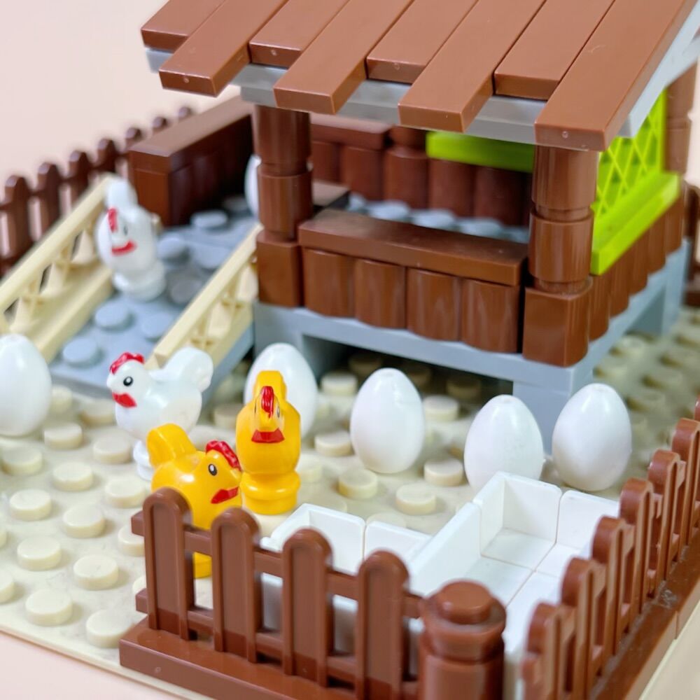 Neues MOC Hühnerstall-Modell a – Urban Farming For Kids Bewertung und Preis